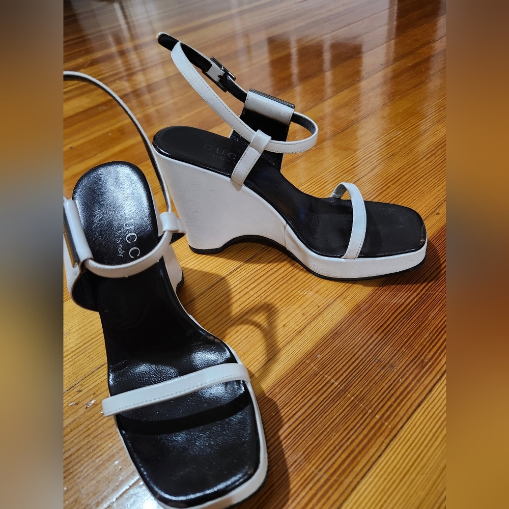 Gucci heeled Sandals/ no box - Picture 3 of 9